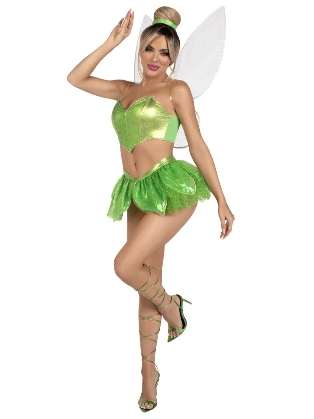 Leg Avenue Rebel Fairy Costume with Wings #1357